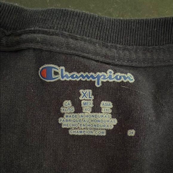 Champion Blue Short Sleeve Tee with Collegiate Style SNHU - Picture 3 of 3